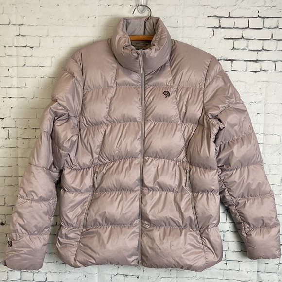 Mountain Hardwear Rhea Ridge Down Coat Puffer Sz L Winter Scandi Girl Gorpcore - Picture 1 of 15